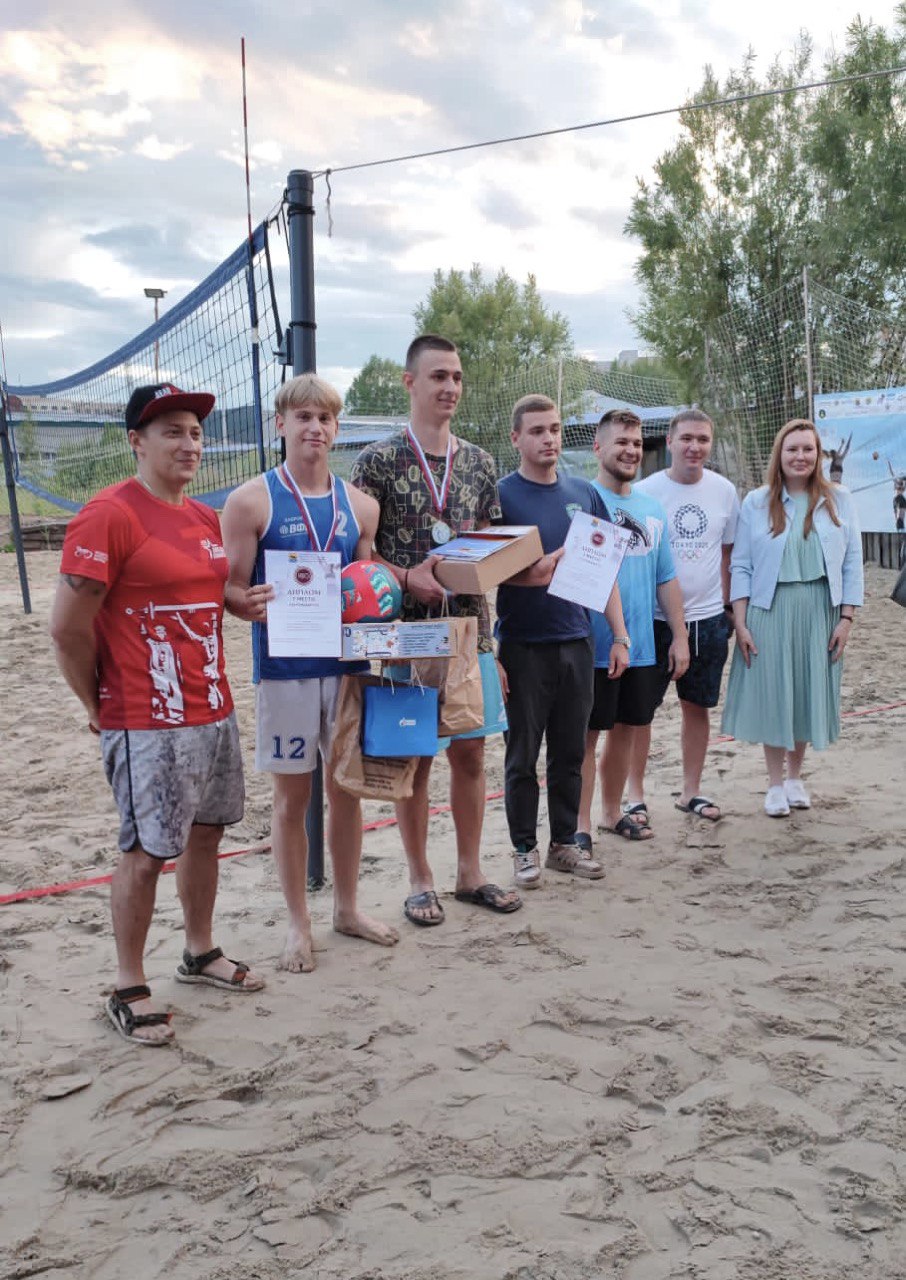 Молодое поколение «ГТС» победители открытого турнира по пляжному волейболу 
