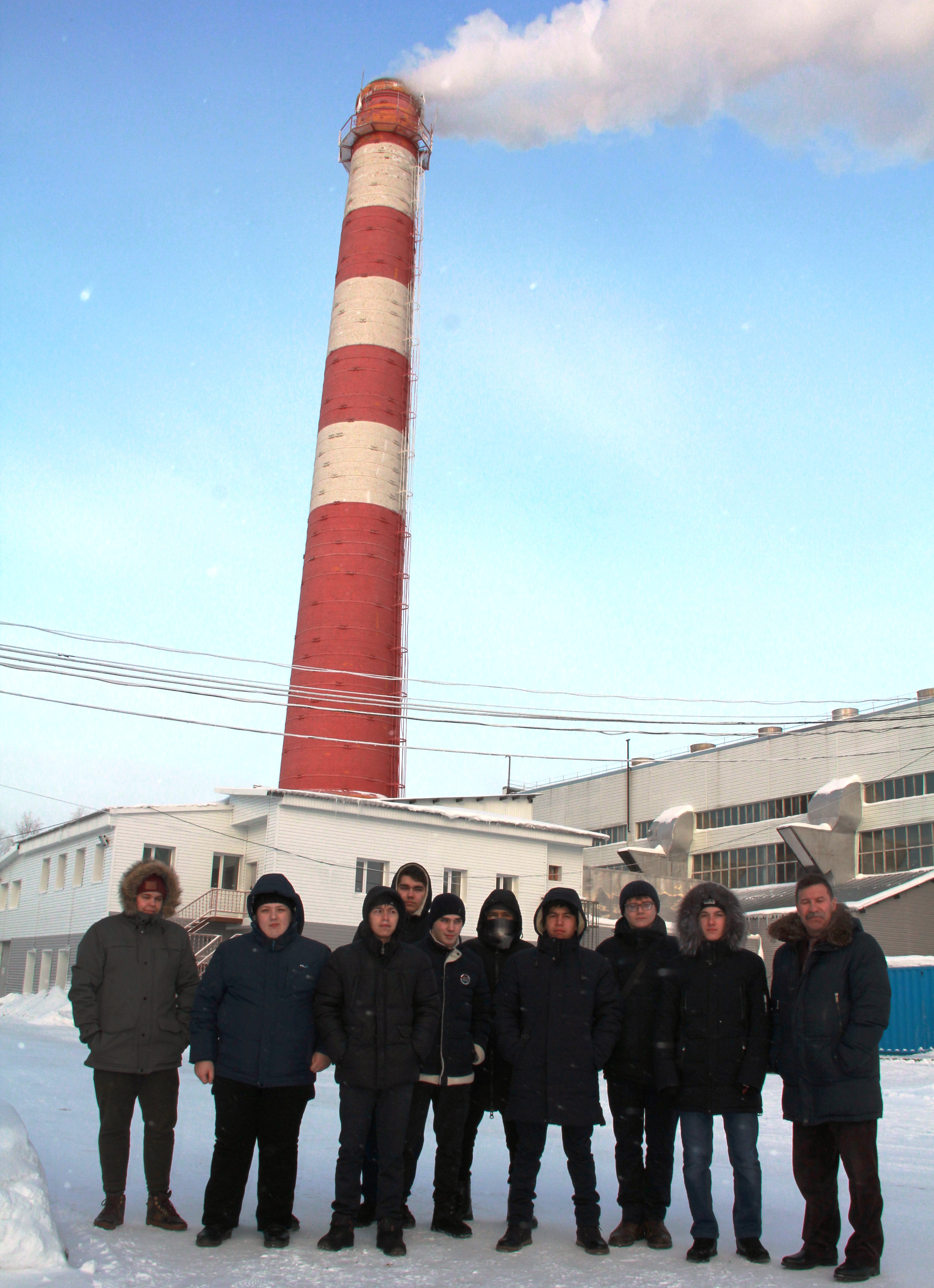 Более 200 студентов «Сургутского политехнического колледжа» посетили объекты «Городских тепловых сетей»